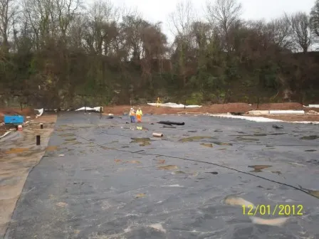 Brofiscin Quarry - Capping Scheme