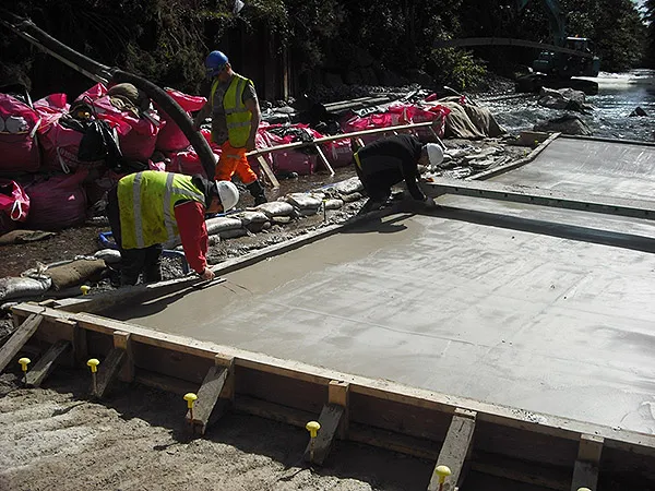 Brynmenyn Weir Refurbishment