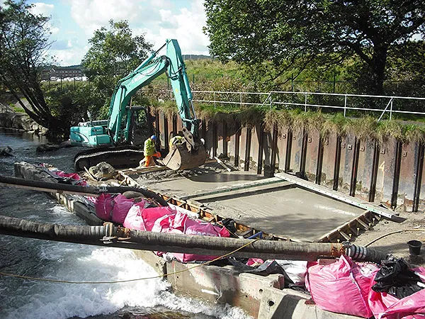 Brynmenyn Weir Refurbishment