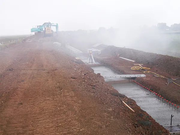Construction of Earthworks Portland Grounds
