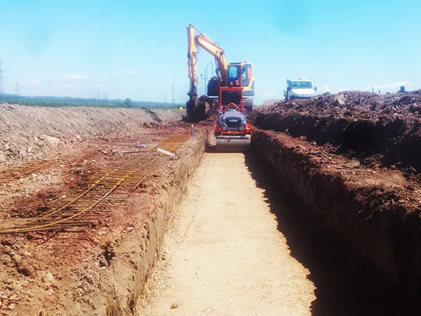 Construction of Earthworks Portland Grounds