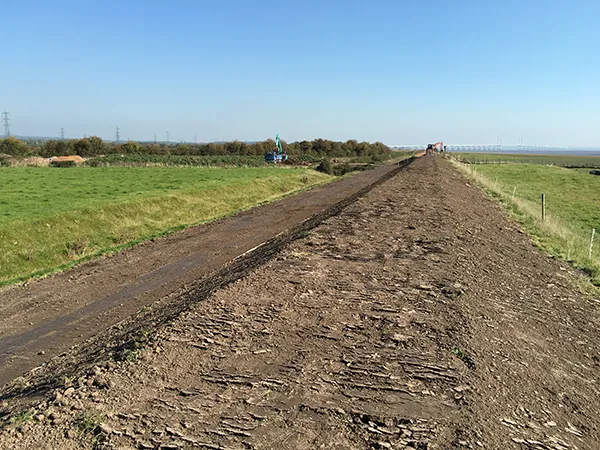 Construction of Earthworks Portland Grounds