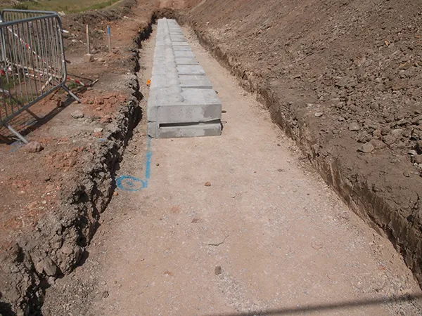 Construction of Earthworks Portland Grounds