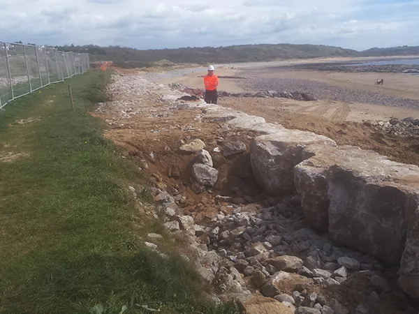Newton Beach Defences Replacement Scheme IMWA001607
