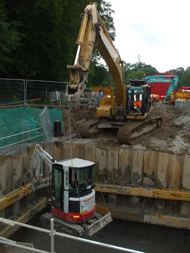 Drefach Felindre - Cofferdam