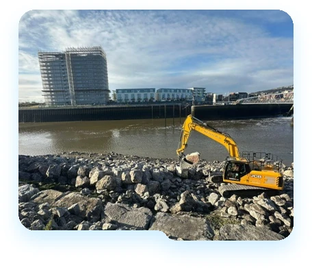 SA1 - Revetment Improvement Works at the Lock