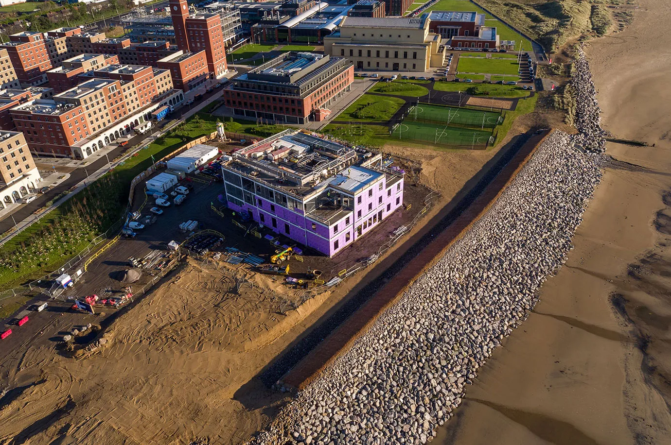 Swansea Bay Campus Navitas Revetment