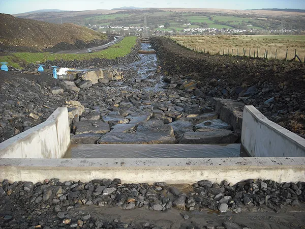 Tower Colliery - Watercourse Diversions/Lined Channels