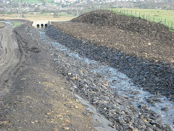 Tower Colliery - Watercourse Diversions/Lined Channels