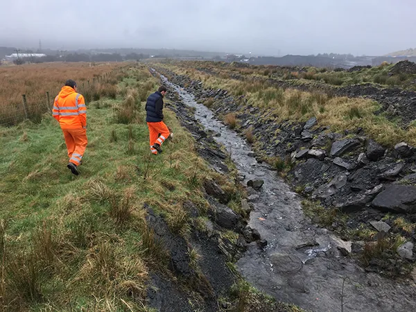 Tower Colliery - Watercourse Diversions/Lined Channels