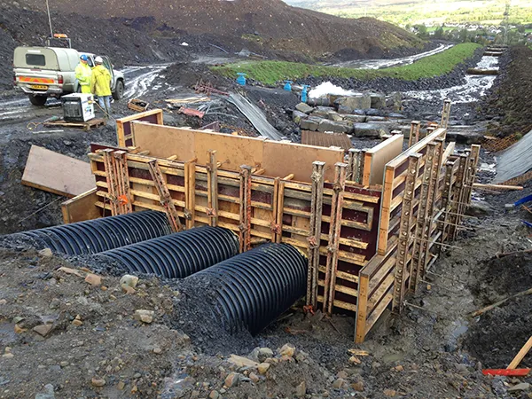 Tower Colliery - Watercourse Diversions/Lined Channels